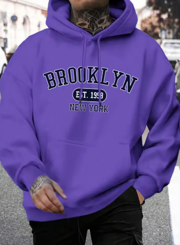 Velavora™ Oversized Hoodie – Brooklyn 1998 Edition