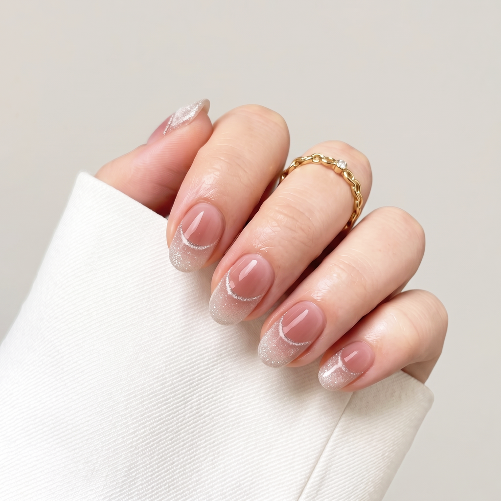 Rosy Crescent Cat-Eye