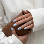 Baby Blue Polka
