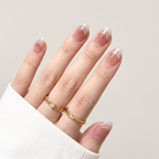 Rosy Crescent Cat-Eye