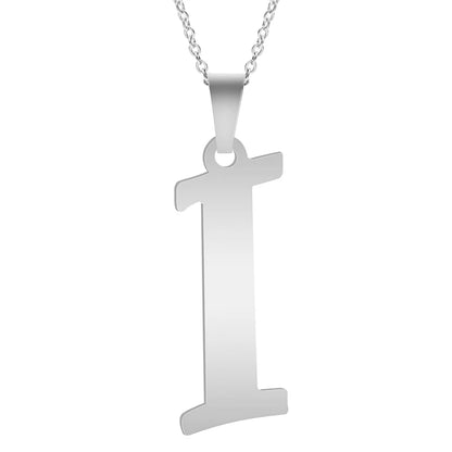 Velavora™ Minimalistische Initialenketting – A–Z Roestvrij Staal