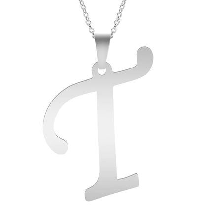 Velavora™ Minimalistische Initialenketting – A–Z Roestvrij Staal