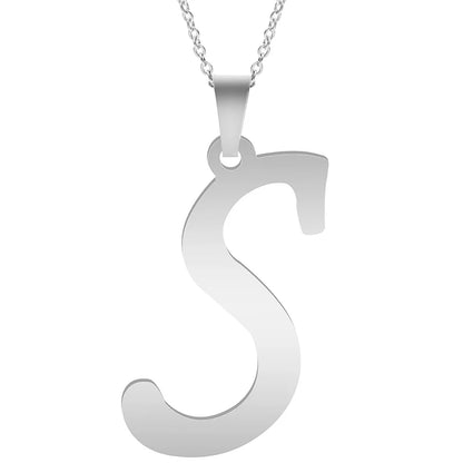 Velavora™ Minimalistische Initialenketting – A–Z Roestvrij Staal