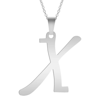Velavora™ Minimalistische Initialenketting – A–Z Roestvrij Staal
