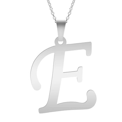 Velavora™ Minimalistische Initialenketting – A–Z Roestvrij Staal