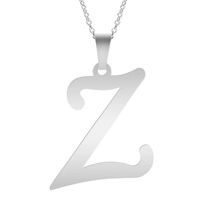 Velavora™ Minimalistische Initialenketting – A–Z Roestvrij Staal