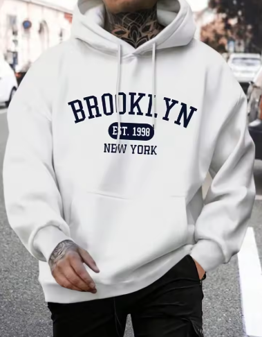 Velavora™ Oversized Hoodie – Brooklyn 1998 Edition